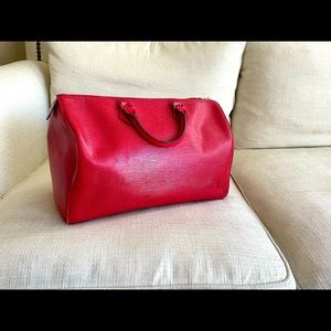 LV Speedy 35 Epi Leather